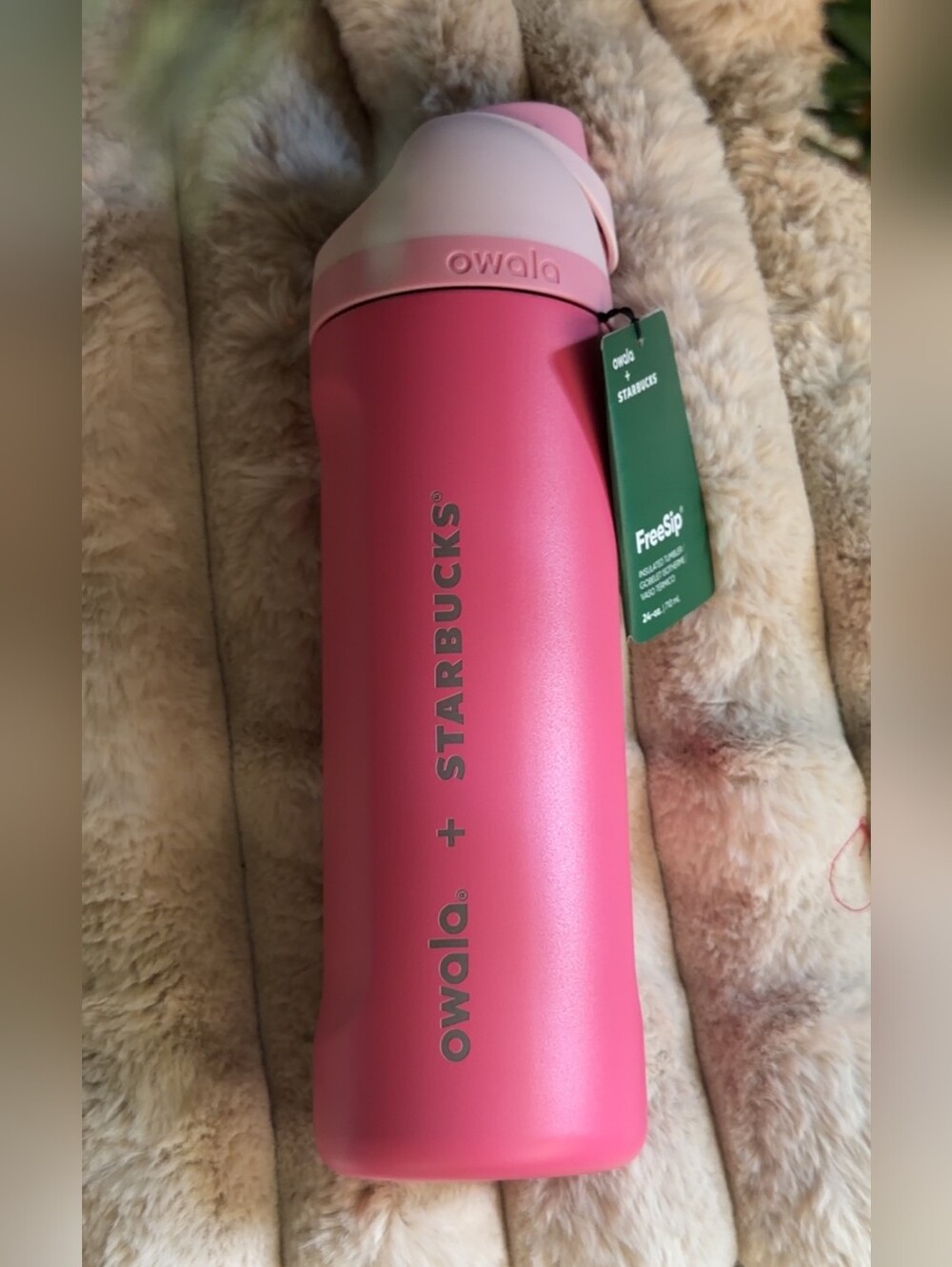 Starbucks x Owala Pink Insulated Drink Bottle
